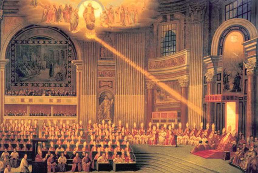 ¿Sabías que por protección divina y para tranquilidad de las almas (para que estas sepan a donde acudir en busca de la Verdad, enseñada por Nuestro Señor Jesucristo) el sucesor de Pedro, el Papa no puede enseñar error en cuanto a fe o moral?
