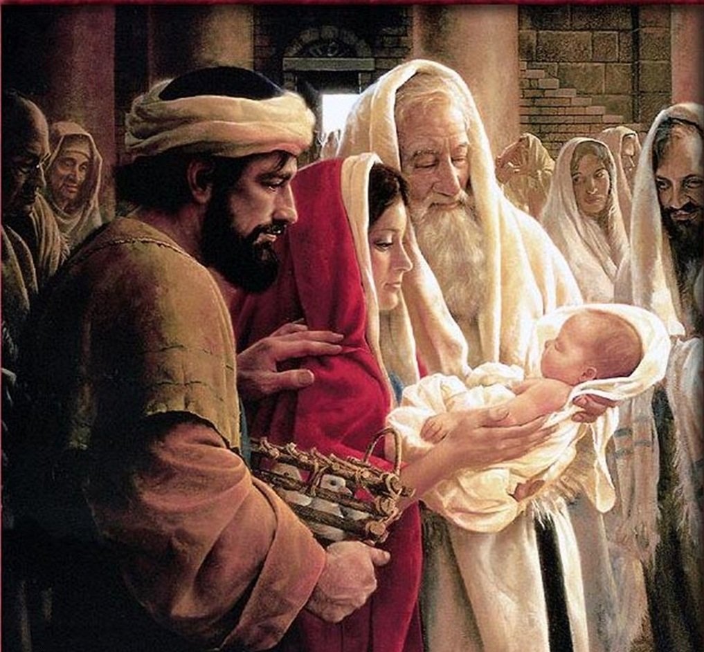 “Ahora, Señor, según tu promesa, puedes dejar a tu siervo irse en paz. Porque mis ojos han visto a tu Salvador” “Ahora, Señor, según tu promesa, puedes dejar a tu siervo irse en paz. Porque mis ojos han visto a tu Salvador”